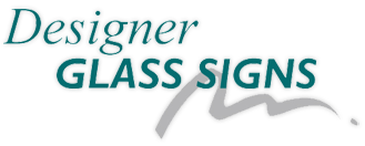 Designer Glass Signs